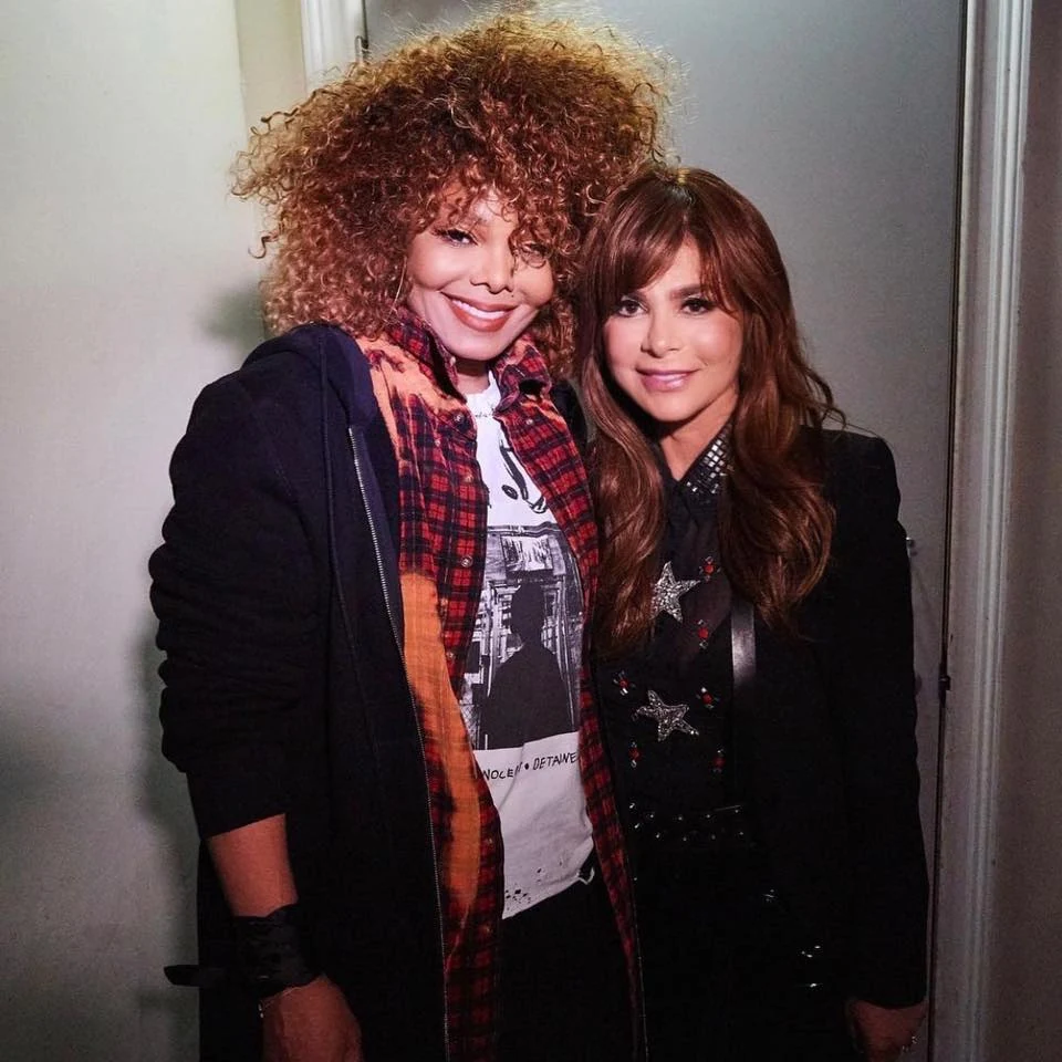 Janet Jackson and Paula Abdul reunited