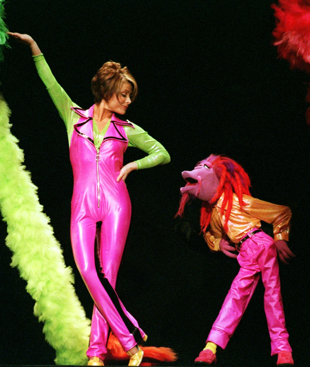 Paula and Clifford in costume.