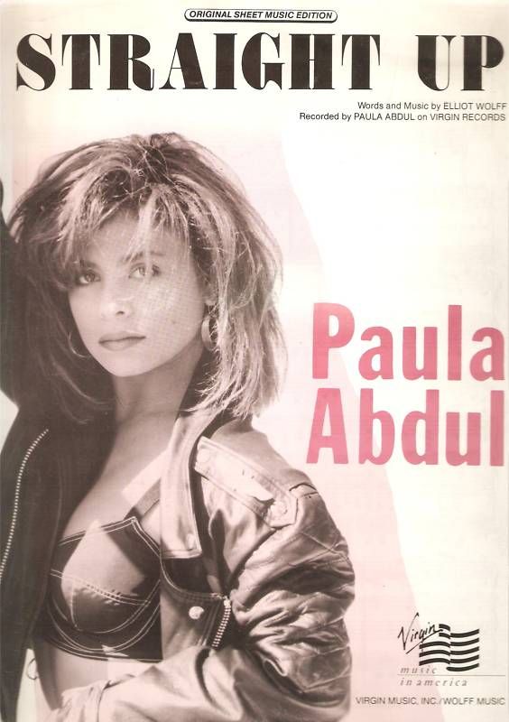 for eksempel afvisning Svømmepøl Straight Up single | Paula-Abdul.com